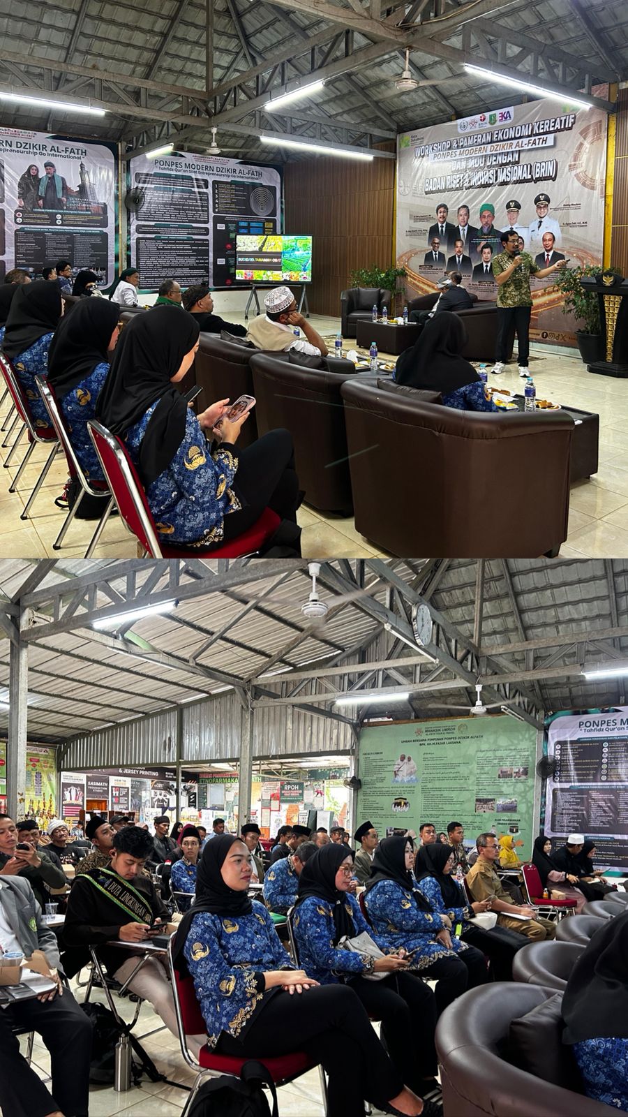 Menghadiri Undangan Workshop & Pameran Ekonomi Kereatif an MoU dengan Badan Riset Inovasi Nasional (BRIN)