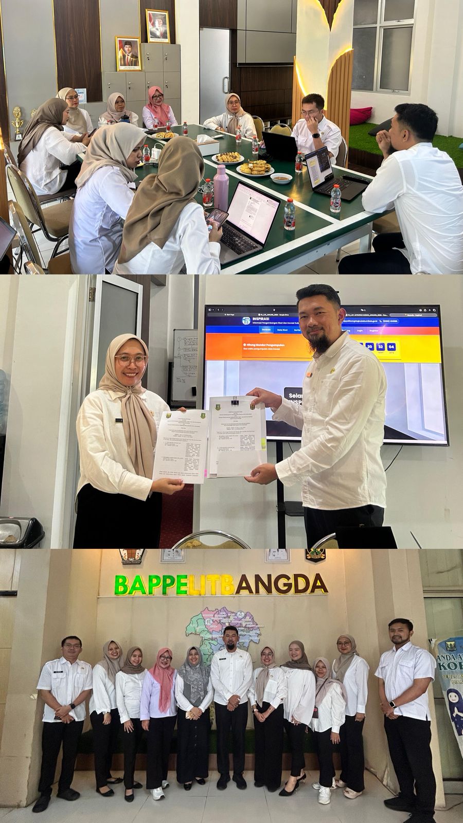 Koordinasi Kerjasama MOU Replikasi Inovasi Daerah Kota Sukabumi dengan Kabupaten Sukabumi