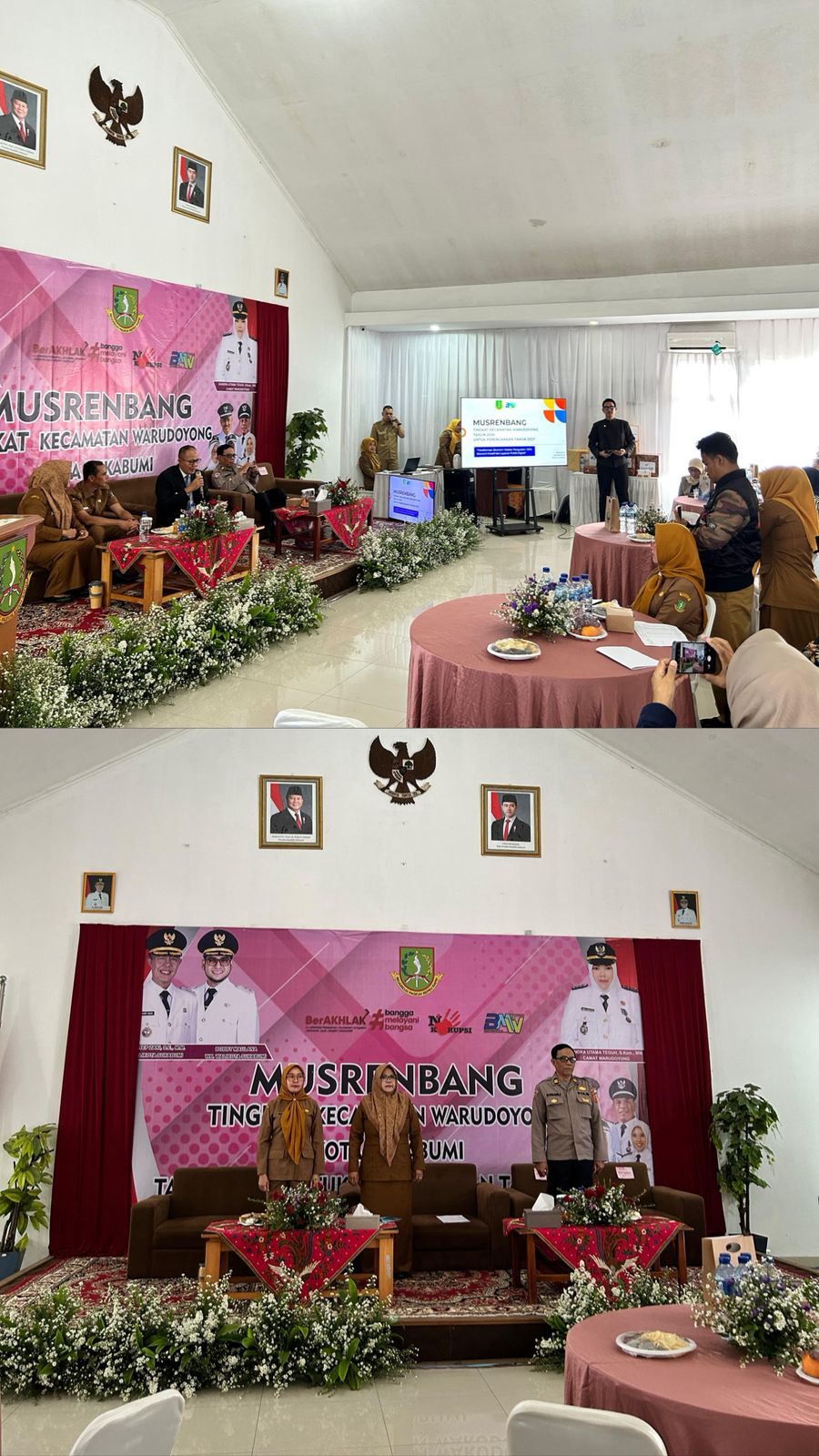 Menghadiri Acara Musrenbang Tingkat Kecamatan Warudoyong