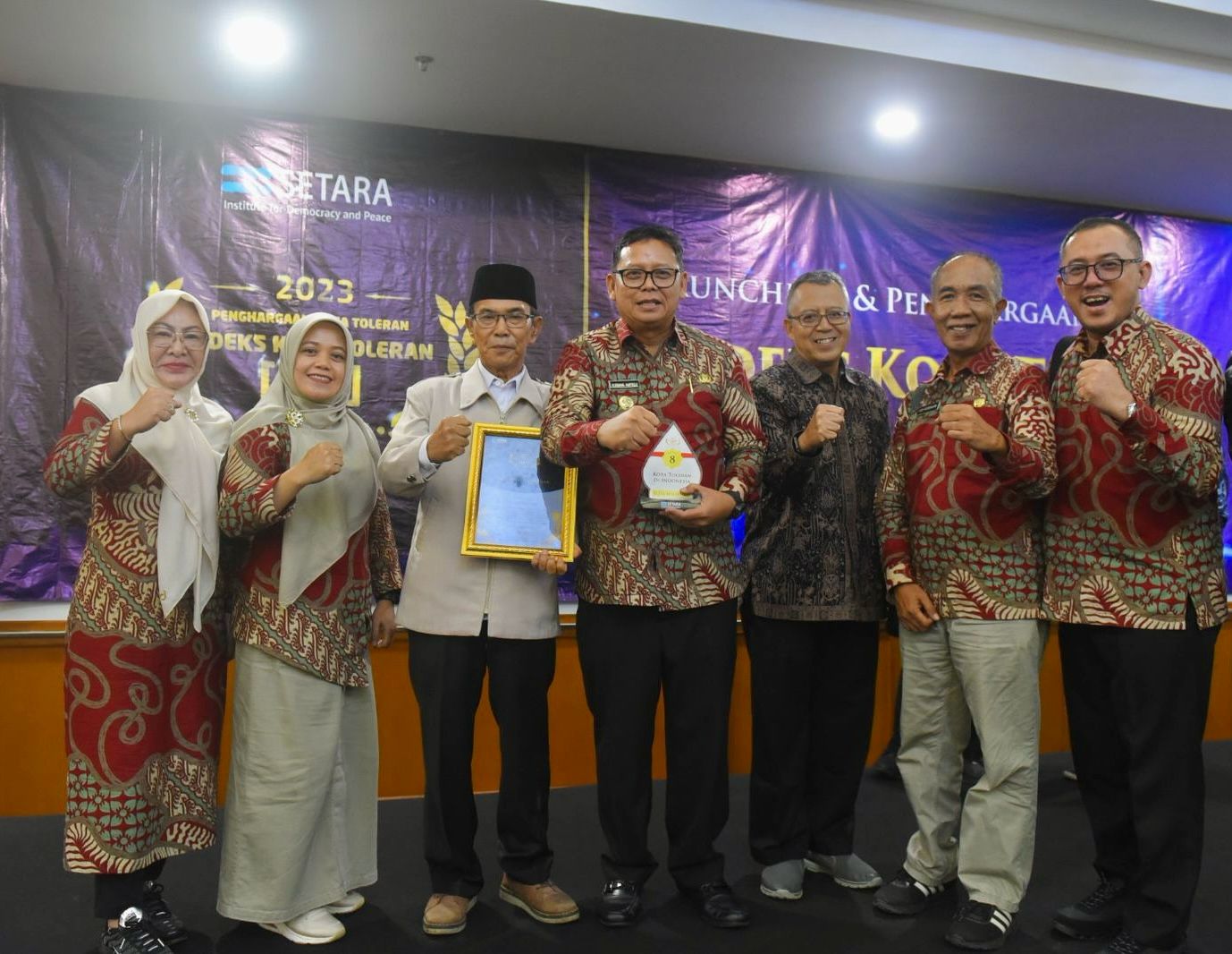 PENGHARGAAN INDEKS KOTA TOLERANT 2023